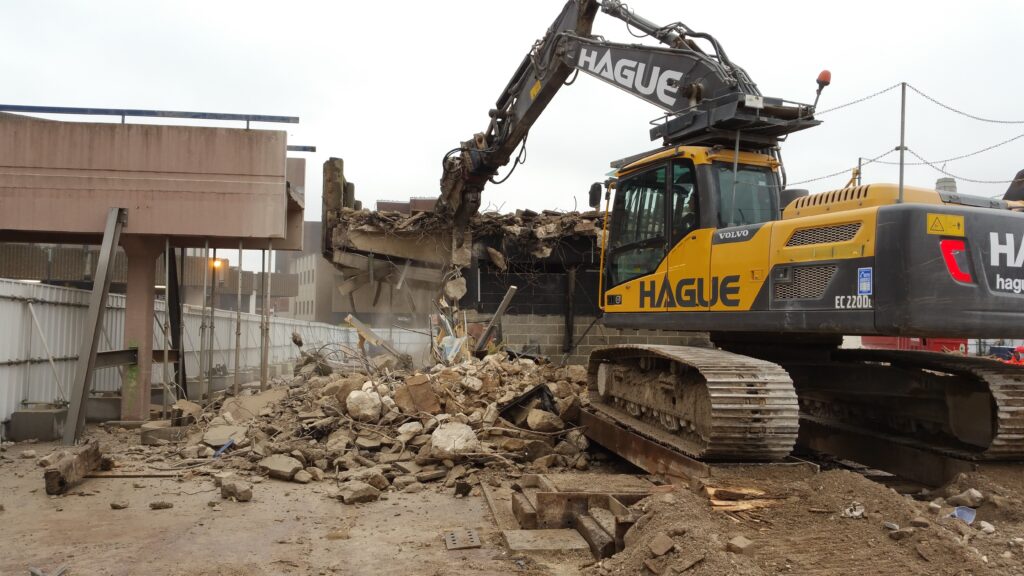 demolition services for construction